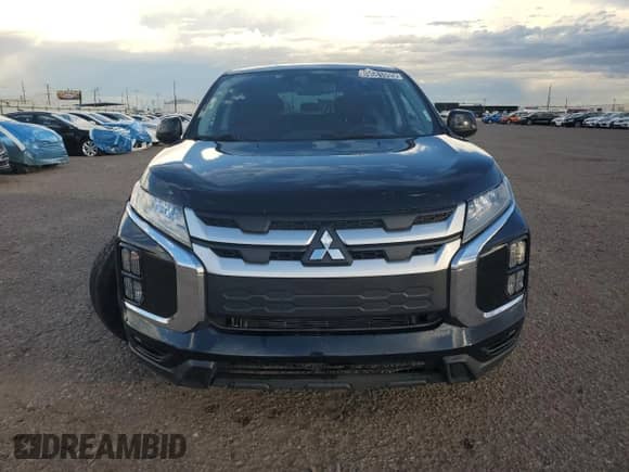 2021 Mitsubishi Outlander ES with VIN JA4APUAUXMU027420, listed as a Copart auction lot 89681695 with 121,814 mi miles and Salvage title. Bid and sale history available at DreamBid. Image 5.