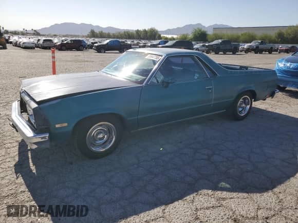 1985 Chevrolet El Camino с VIN 3GCCW80H8FS906236, выставлен на аукционе Copart как лот 65647755 с пробегом 121 018 миль миль и Списание • Salvage title. История ставок и продаж доступна на DreamBid. Изображение 1.