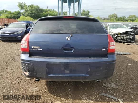 2005 Dodge Magnum RT with VIN 2D4GV58285H591509, listed as a Copart auction lot 66355175 with 81,482 mi miles and Salvage title. Bid and sale history available at DreamBid. Image 6.