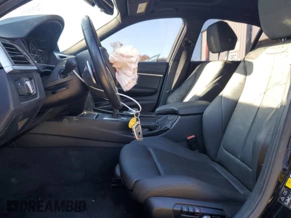 2017 BMW 3 Series 330i xDrive with VIN WBA8D9G31HNU65023, listed as a Copart auction lot 77240814 with 54,624 mi miles and Salvage title. Bid and sale history available at DreamBid. Image 7.