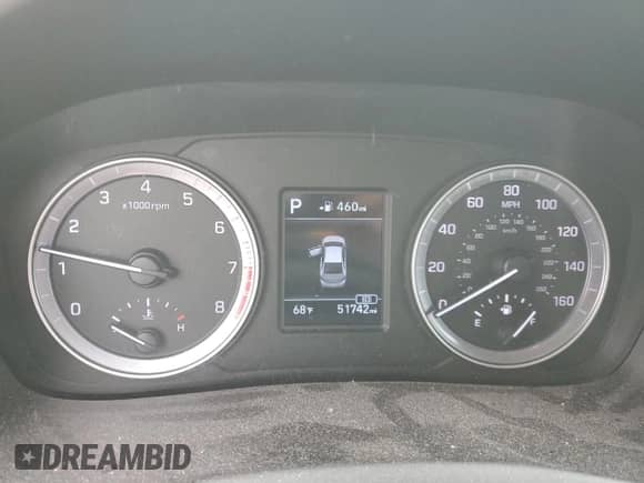 2018 Hyundai Sonata SE with VIN 5NPE24AFXJH631689, listed as a Copart auction lot 90239415 with 51,742 mi miles and Salvage title. Bid and sale history available at DreamBid. Image 9.