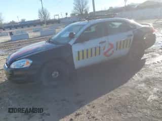 2015 Chevrolet Impala Police Police with VIN 2G1WD5E33F1130102, listed as a IAAI auction lot 41750008 with 92,226 mi miles and . Bid and sale history available at DreamBid. Image 2.