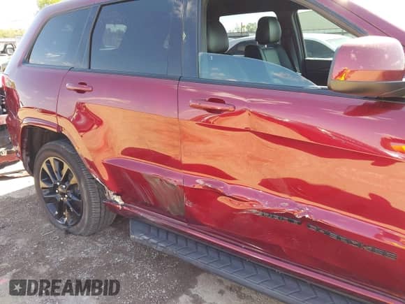 2019 Jeep Grand Cherokee Altitude with VIN 1C4RJFAG2KC588827, listed as a IAAI auction lot 43324429 with 115,560 mi miles and . Bid and sale history available at DreamBid. Image 6.