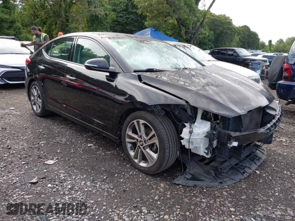 2017 Hyundai Elantra Limited z VIN 5NPD84LF8HH007178, wystawiony jako IAAI lot #43148973 z przebiegiem 115 158 mil mil oraz . Historia ofert i sprzedaży dostępna na DreamBid. Obrazek 1.