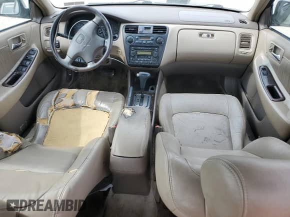 2001 Honda Accord EX with VIN 1HGCG16581A035500, listed as a Copart auction lot 70722195 with Not provided miles and Salvage title. Bid and sale history available at DreamBid. Image 8.