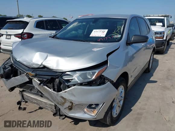 2019 Chevrolet Equinox LS с VIN 2GNAXHEVXK6174565, выставлен на аукционе IAAI как лот 43173788 с пробегом 155 392 миль миль и . История ставок и продаж доступна на DreamBid. Изображение 2.