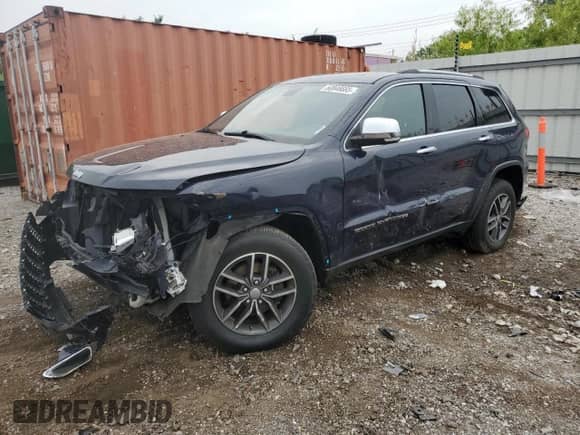 2017 Jeep Grand Cherokee Limited z VIN 1C4RJFBG5HC932397, wystawiony jako Copart lot #60846665 z przebiegiem 171 683 mil mil oraz Szkoda całkowita • Salvage title. Historia ofert i sprzedaży dostępna na DreamBid. Obrazek 1.