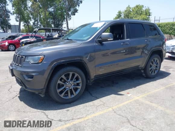 2016 Jeep Grand Cherokee Limited with VIN 1C4RJEBG0GC407269, listed as a IAAI auction lot 42570976 with 77,130 mi miles and . Bid and sale history available at DreamBid. Image 18.