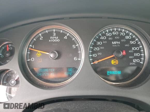 2011 Chevrolet Tahoe LTZ with VIN 1GNSKCE03BR298773, listed as a Copart auction lot 52601865 with 143,729 mi miles and Salvage title. Bid and sale history available at DreamBid. Image 9.