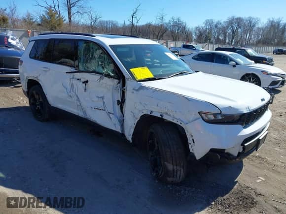 2021 Jeep Grand Cherokee Altitude with VIN 1C4RJKAG6M8195914, listed as a IAAI auction lot 41586859 with 40,596 mi miles and . Bid and sale history available at DreamBid. Image 1.
