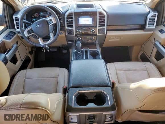 2016 Ford F-150 Lariat with VIN 1FTEW1CG0GKD36796, listed as a Copart auction lot 84236285 with 121,338 mi miles and Salvage title. Bid and sale history available at DreamBid. Image 8.