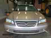 2002 Honda Accord EX with VIN 1HGCG566X2A105306, listed as a Copart auction lot 82111125 with 146,225 mi miles and Salvage title. Bid and sale history available at DreamBid. Image 5.