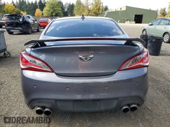 2014 Hyundai Genesis Coupe Ultimate с VIN KMHHU6KJ2EU118353, выставлен на аукционе Copart как лот 81830185 с пробегом 68 153 миль миль и Списание • Salvage title. История ставок и продаж доступна на DreamBid. Изображение 6.