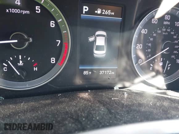 2018 Hyundai Sonata SEL with VIN 5NPE34AF2JH645678, listed as a IAAI auction lot 42823420 with 37,172 mi miles and . Bid and sale history available at DreamBid. Image 15.