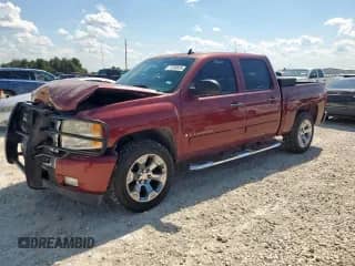 2008 Chevrolet Silverado 1500 1LT with VIN 2GCEK13M981173181, listed as a Copart auction lot 71290635 with 220,762 mi miles and Salvage title. Bid and sale history available at DreamBid. Image 1.
