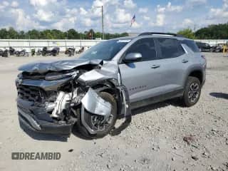 2025 Chevrolet Equinox FWD ACTIV z VIN 3GNAXKEG5SL185287, wystawiony jako Copart lot #66113715 z przebiegiem 13 256 mil mil oraz Szkoda całkowita • Salvage title. Historia ofert i sprzedaży dostępna na DreamBid. Obrazek 1.