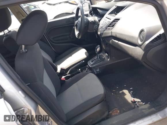 2015 Ford Fiesta S with VIN 3FADP4TJ7FM222068, listed as a IAAI auction lot 43101955 with 39,974 mi miles and . Bid and sale history available at DreamBid. Image 5.
