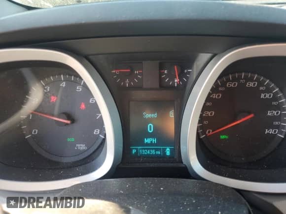 2012 Chevrolet Equinox 1LT with VIN 2GNALDEK4C1296623, listed as a Copart auction lot 84910065 with 132,436 mi miles and Clean title. Bid and sale history available at DreamBid. Image 9.