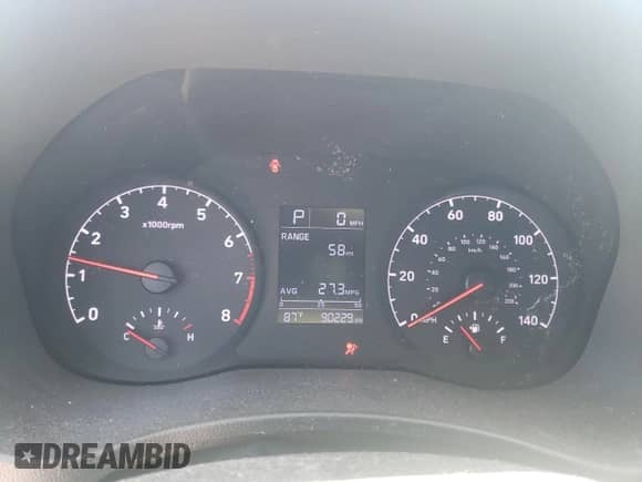2018 Hyundai Accent SEL z VIN 3KPC24A32JE011940, wystawiony jako Copart lot #71717735 z przebiegiem 90 229 mil mil oraz Szkoda całkowita • Salvage title. Historia ofert i sprzedaży dostępna na DreamBid. Obrazek 9.