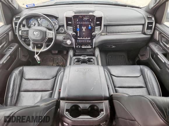 2019 Ram 1500 Limited z VIN 1C6RREHT4KN683634, wystawiony jako Copart lot #60468245 z przebiegiem 78 813 mil mil oraz Szkoda całkowita • Salvage title. Historia ofert i sprzedaży dostępna na DreamBid. Obrazek 8.