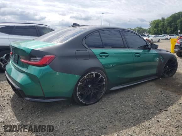 2021 BMW M3 с VIN WBS53AY06MFL18174, выставлен на аукционе Copart как лот 63284265 с пробегом 29 214 миль миль и Списание • Salvage title. История ставок и продаж доступна на DreamBid. Изображение 3.