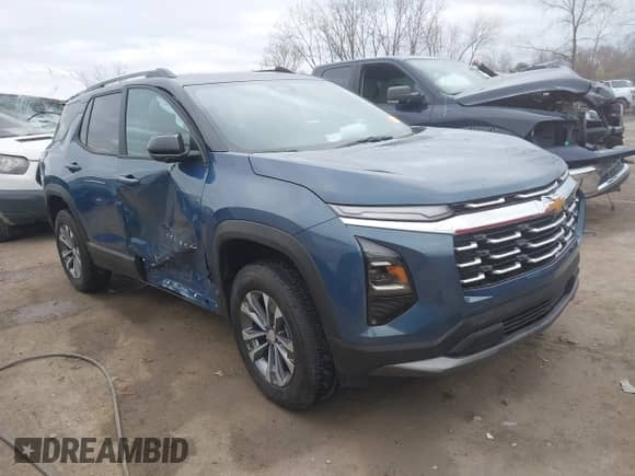 2025 Chevrolet Equinox FWD LT с VIN 3GNAXHEG1SL260859, выставлен на аукционе IAAI как лот 42027928 с пробегом 244 миль миль и . История ставок и продаж доступна на DreamBid. Изображение 1.