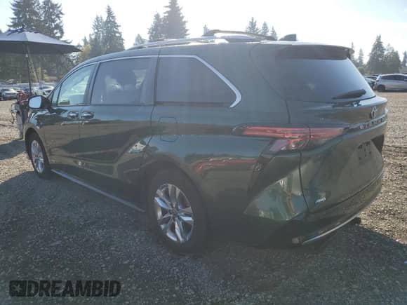 2021 Toyota Sienna Limited with VIN 5TDZSKFCXMS023058, listed as a Copart auction lot 84897725 with 60,002 mi miles and Salvage title. Bid and sale history available at DreamBid. Image 2.