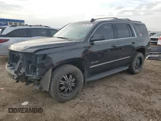 2015 Chevrolet Tahoe LT с VIN 1GNSKBKC9FR736808, выставлен на аукционе Copart как лот 82057335 с пробегом 165 828 миль миль и Списание • Salvage title. История ставок и продаж доступна на DreamBid. Изображение 1.