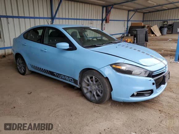 2013 Dodge Dart Rallye with VIN 1C3CDFBH3DD226253, listed as a Copart auction lot 68840475 with 83,665 mi miles and Salvage title. Bid and sale history available at DreamBid. Image 4.
