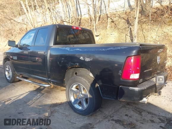 2013 Ram 1500 Tradesman with VIN 1C6RR7FT9DS543551, listed as a IAAI auction lot 41103420 with 254,234 mi miles and . Bid and sale history available at DreamBid. Image 3.
