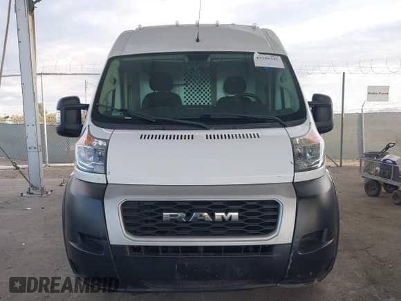 2019 Ram ProMaster Cargo with VIN 3C6TRVBG7KE515864, listed as a IAAI auction lot 43299343 with 72,118 mi miles and . Bid and sale history available at DreamBid. Image 12.