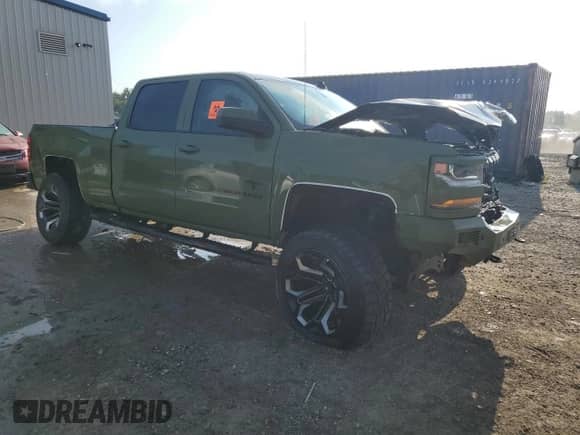 2018 Chevrolet Silverado 1500 LT z VIN 3GCUKREC6JG500373, wystawiony jako Copart lot #61946725 z przebiegiem Nie podano mil oraz Nie do naprawy • Non repairable. Historia ofert i sprzedaży dostępna na DreamBid. Obrazek 4.