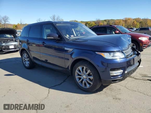 2016 Land Rover Range Rover Sport HSE with VIN SALWR2VF9GA636521, listed as a Copart auction lot 87266815 with 129,995 mi miles and Salvage title. Bid and sale history available at DreamBid. Image 4.