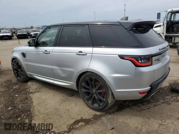 2020 Land Rover Range Rover Sport HST with VIN SALWS2RU1LA718539, listed as a Copart auction lot 51574565 with 71,692 mi miles and Clean title. Bid and sale history available at DreamBid. Image 2.