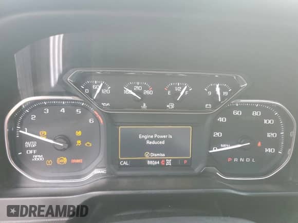 2019 GMC Sierra 1500 Elevation with VIN 1GTR9CED7KZ172261, listed as a Copart auction lot 80805185 with 88,064 mi miles and Salvage title. Bid and sale history available at DreamBid. Image 9.