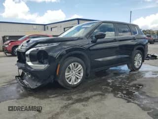 2024 Mitsubishi Outlander ES with VIN JA4J3UA81RZ073338, listed as a Copart auction lot 64772225 with 29,146 mi miles and Salvage title. Bid and sale history available at DreamBid. Image 1.