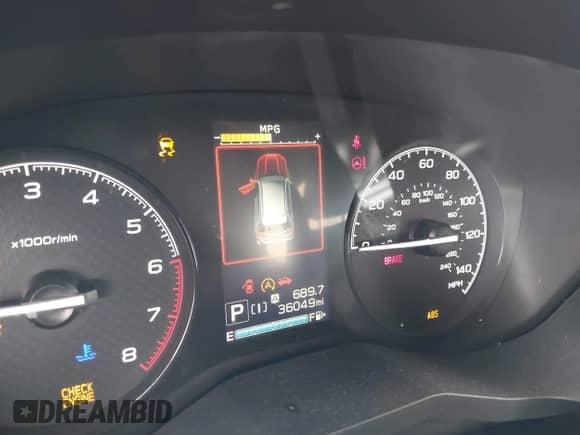 2022 Subaru Forester z VIN JF2SKAAC2NH448770, wystawiony jako IAAI lot #42983612 z przebiegiem 36 049 mil mil oraz . Historia ofert i sprzedaży dostępna na DreamBid. Obrazek 7.