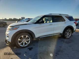 2020 Ford Explorer Platinum с VIN 1FM5K8HC2LGA67591, выставлен на аукционе Copart как лот 86789725 с пробегом 95 924 миль миль и Списание • Salvage title. История ставок и продаж доступна на DreamBid. Изображение 1.