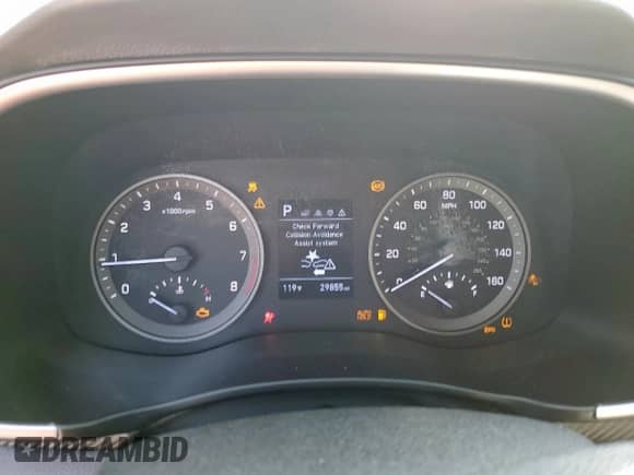 2020 Hyundai Tucson Sport with VIN KM8J33AL0LU105846, listed as a Copart auction lot 81153455 with 29,855 mi miles and Salvage title. Bid and sale history available at DreamBid. Image 9.