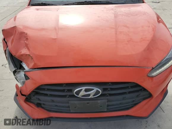 2019 Hyundai Veloster Premium z VIN KMHTG6AF9KU014727, wystawiony jako Copart lot #42148395 z przebiegiem 45 340 mil mil oraz Szkoda całkowita • Salvage title. Historia ofert i sprzedaży dostępna na DreamBid. Obrazek 11.
