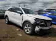 2022 Kia Sorento LX with VIN 5XYRGDLC4NG097947, listed as a Copart auction lot 55227485 with 45,280 mi miles and Salvage title. Bid and sale history available at DreamBid. Image 4.