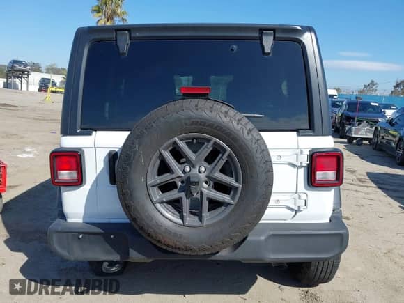 2024 Jeep Wrangler Sport S с VIN 1C4PJXDN7RW108703, выставлен на аукционе IAAI как лот 41815703 с пробегом 25 382 миль миль и . История ставок и продаж доступна на DreamBid. Изображение 16.