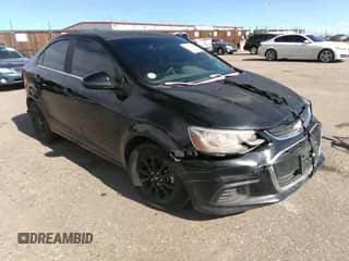 2018 Chevrolet Sonic LT with VIN 1G1JD5SB6J4103012, listed as a IAAI auction lot 41644813 with 56,255 mi miles and . Bid and sale history available at DreamBid. Image 1.