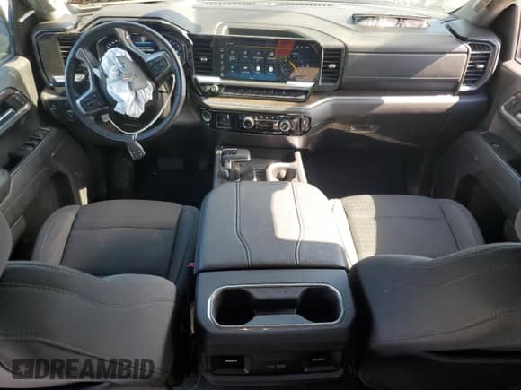 2025 Chevrolet Silverado 1500 RST with VIN 2GCUKEED2S1117154, listed as a Copart auction lot 70365665 with 10,939 mi miles and Salvage title. Bid and sale history available at DreamBid. Image 8.