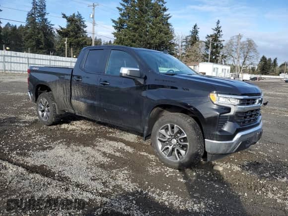 2023 Chevrolet Silverado 1500 LT with VIN 1GCRDDEK6PZ238132, listed as a Copart auction lot 42921755 with 50,430 mi miles and Salvage title. Bid and sale history available at DreamBid. Image 4.
