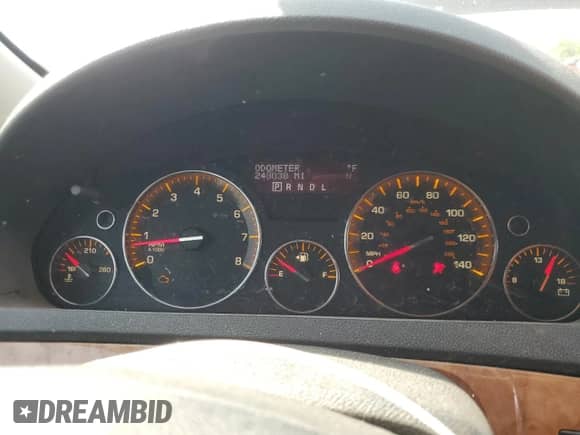 2009 Saturn Outlook XR with VIN 5GZER23D39J108317, listed as a Copart auction lot 66193775 with 243,038 mi miles and Salvage title. Bid and sale history available at DreamBid. Image 9.