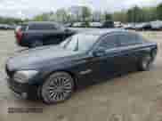 2011 BMW 7 Series 740Li with VIN WBAKB4C52BC392866, listed as a Copart auction lot 52851845 with 60,978 mi miles and Clean title. Bid and sale history available at DreamBid. Image 1.