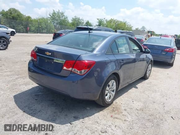 2013 Chevrolet Cruze LS with VIN 1G1PA5SHXD7221977, listed as a IAAI auction lot 42721518 with 100,333 mi miles and . Bid and sale history available at DreamBid. Image 4.