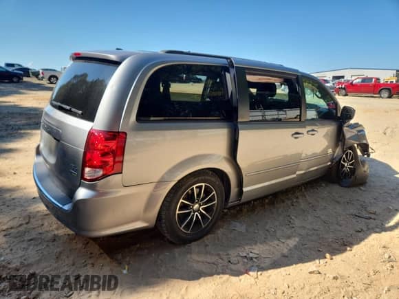 2016 Dodge Grand Caravan R/T with VIN 2C4RDGEG1GR249918, listed as a Copart auction lot 80090145 with 117,874 mi miles and Salvage title. Bid and sale history available at DreamBid. Image 3.