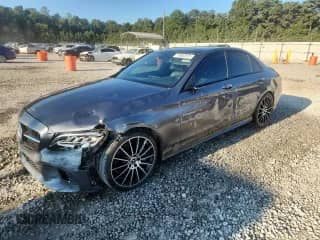 2020 Mercedes-Benz C 300 z VIN W1KWF8DB6LR588981, wystawiony jako Copart lot #70982815 z przebiegiem 62 285 mil mil oraz Szkoda całkowita • Salvage title. Historia ofert i sprzedaży dostępna na DreamBid. Obrazek 1.